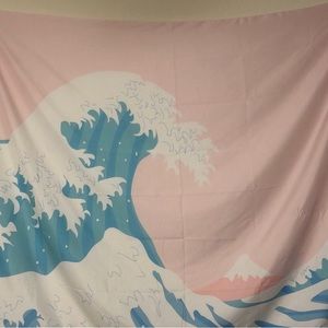 Wave themed Tapestry